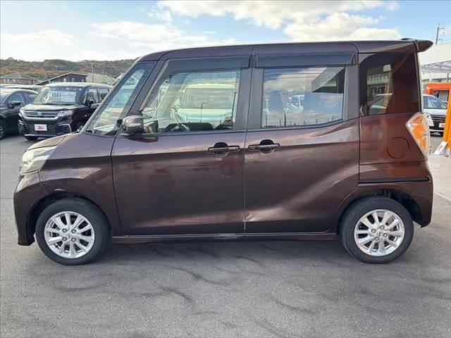 デイズルークス ハイウェイスター　Ｘ　純正ナビ　フルセグ　アラウンドビューＭ　電動スライド　ＨＩＤオートヘッド　Ａストップ　リアサンシェード　フロントフォグ　スマートキー　プッシュスタート　電動格納ミラー　ＩＳＯＦＩＸ　１４インチアルミ（12枚目）