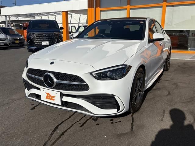 Ｃクラス Ｃ２００アバンギャルド　ＡＭＧライン　禁煙１１．９型ナビ　パノラミックルーフ　全方位カメラ　ブルメスターサウンド　黒革シート　レーダーセーフティ　メモリ付きＰシート　パワートランク　スマートキー　ＢＳＭ　レーンキープ　ＬＥＤ（10枚目）