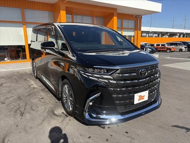 アルファード Ｚ　禁煙　モデリスタエアロ　１４型ナビ　１３．２後席モニター　左右独立ムーンルーフ　全方位Ｍ　クリソナ　セーフティセンス　３眼ＬＥＤヘッド　ベンチレーション　シートヒーター　合皮レザーシート　ＢＳＭ（8枚目）