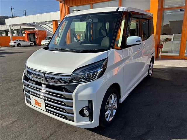 ｅＫスペースカスタム カスタムＧ　ｅ－アシスト　禁煙　後期　社外ナビ　フルセグ　バックカメラ　Ｂｌｕｅｔｏｏｔｈ　ＥＴＣ　両側電動スライド　Ａストップ　Ｅアシスト　オートＬＥＤヘッド　アームレスト　１４インチＡＷ　マットバイザー　ＩＳＯＦＩＸ（10枚目）