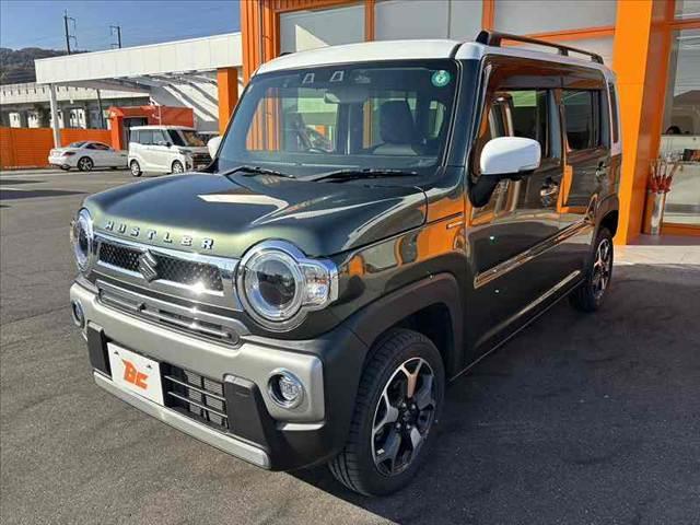 ハスラー Ｊスタイルターボ　禁煙　車検整備付　ホワイトルーフ　９インチナビ　フルセグ　全方位カメラ　Ｂｌｕｅｔｏｏｔｈ　ブレーキサポート　オートＬＥＤヘッド　ルーフレール　レーダークルーズ　Ａストップ　ターボ　シートヒーター（10枚目）