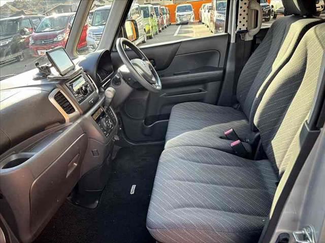 スペーシア G 禁煙 車検整備付 後期 オーディオ Bluetooth Pスタート スマートキー×2 オートエアコン シートヒーター レベライザー アームレスト 電格ミラー バニティミラー サイドバイザー(18枚目)