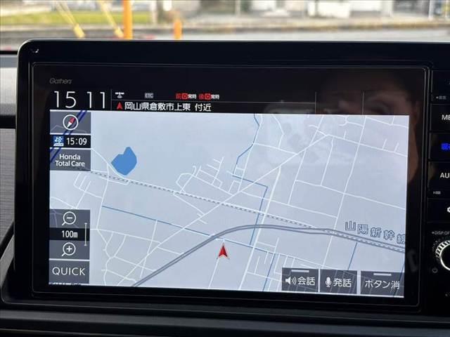 オデッセイ アブソルート・EX 禁煙 後期 10型ナビ 12.8型後席モニター ホンダセンシング フルセグ Bluetooth 全方位M レーダークルーズ シートヒーター Pシート LEDオートヘッド HDMI端子 USB端子(3枚目)