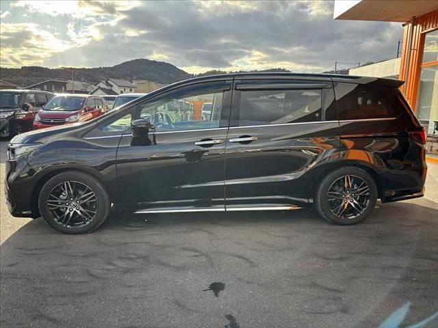 オデッセイ アブソルート・EX 禁煙 後期 10型ナビ 12.8型後席モニター ホンダセンシング フルセグ Bluetooth 全方位M レーダークルーズ シートヒーター Pシート LEDオートヘッド HDMI端子 USB端子(12枚目)