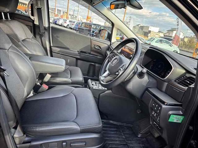 オデッセイ アブソルート・EX 禁煙 後期 10型ナビ 12.8型後席モニター ホンダセンシング フルセグ Bluetooth 全方位M レーダークルーズ シートヒーター Pシート LEDオートヘッド HDMI端子 USB端子(16枚目)