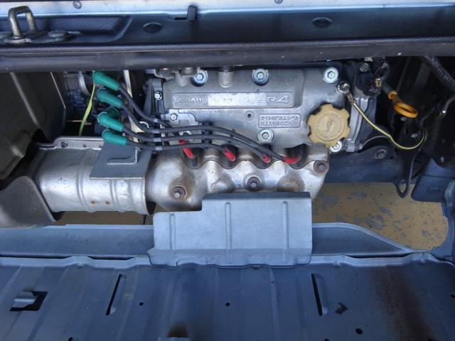サンバーバン ディアス　５速マニュアル　２ＷＤ　スバル生産最終型　ワンオーナー車　下回り画像（77枚目）