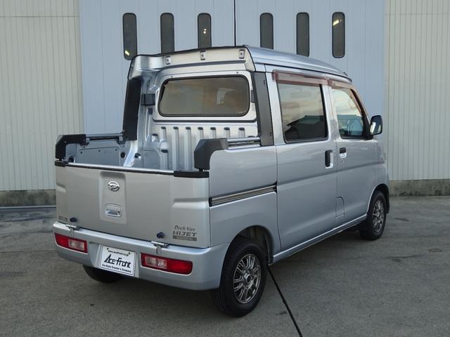 ハイゼットカーゴ デッキバンＧ　５速マニュアル・４ＷＤ・スタッドレスタイヤ・１２インチアルミホイール・ＣＤ／ＡＭ／ＦＭ・フロントパワーウインドウ・フロント革調シートカバー・タイミングチェーン（19枚目）