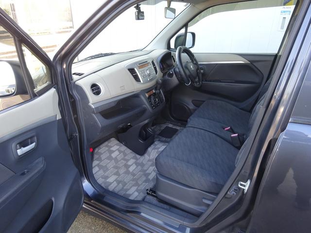 ワゴンR FXリミテッド HIDライト プッシュスタート スマートキー 14インチアルミホイール タイミングチェーン(34枚目)