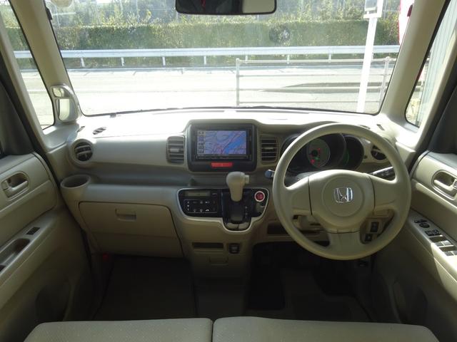 N-BOX G ストラーダナビ フルセグTV ブルートウース機能 プッシュスタート スマートキー LEDライト タイミングチェーン(6枚目)