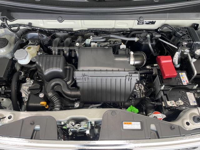 JスタイルII 2トーン 衝突軽減装置 アダプティブクルーズ 前席シートヒーター ルーフレール オートエアコン スマートキー 革巻ハンドル 15インチアルミ LEDヘッド コーナーセンサー アイドリングストップ(19枚目)
