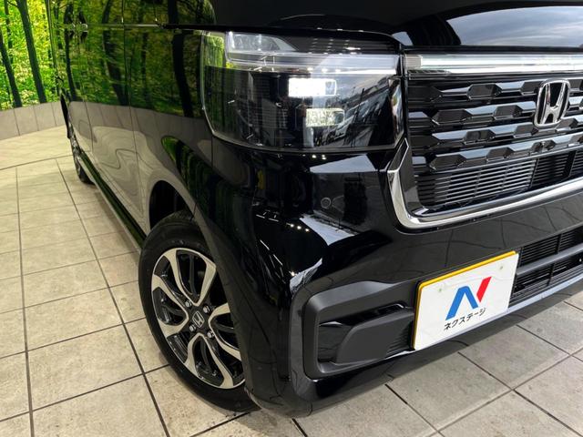 Ｎ－ＢＯＸカスタム ベースグレード　届出済未使用車　ホンダセンシング　スマートキー　ＬＥＤヘッド　シートヒーター　電動スライドドア　オートエアコン　電動パーキング　電動格納ミラー　純正１４アルミ（12枚目）