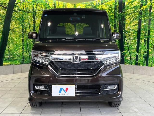 Ｎ－ＢＯＸカスタム Ｇ・Ｌターボホンダセンシング　禁煙車　純正８型ナビ　バックカメラ　両側電動ドア　レーダークルーズ　ＥＴＣ　ＬＥＤヘッド　コーナーセンサー　レーンキープ　スマートキー　革巻きステアリング　純正１５インチアルミ　Ｂｌｕｅｔｏｏｔｈ（14枚目）