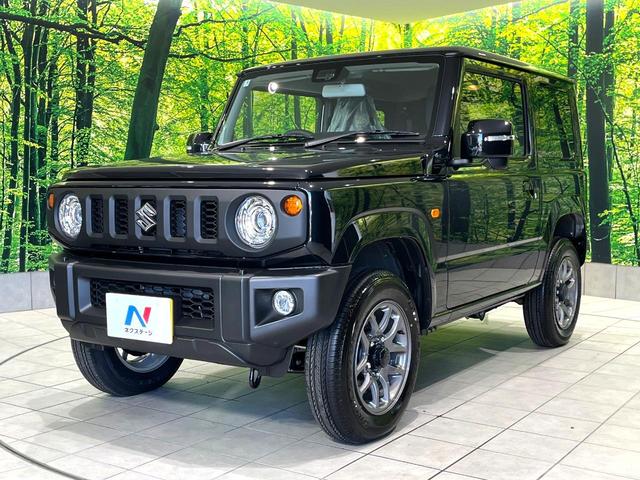 ジムニー XC 届出済未使用車 4WD ターボ セーフティサポート コーナーセンサー スマートキー LEDヘッド クルコン オートハイビーム 車線逸脱警報 オートライト オートエアコン 純正16インチアルミ(41枚目)