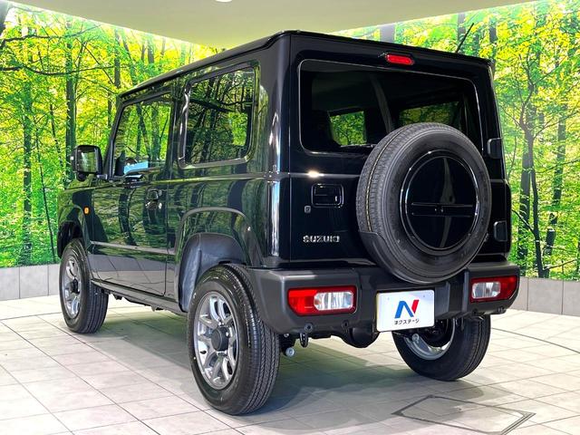 ジムニー XC 届出済未使用車 4WD ターボ セーフティサポート コーナーセンサー スマートキー LEDヘッド クルコン オートハイビーム 車線逸脱警報 オートライト オートエアコン 純正16インチアルミ(43枚目)
