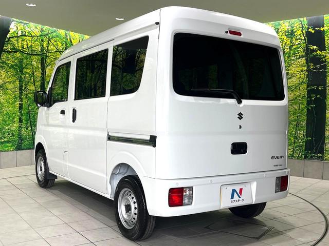 エブリイ ＰＡリミテッド　禁煙車　セーフティサポート　コーナーセンサー　オートハイビーム　オートライト　車線逸脱警報　パワーウィンドウ　アイドリングストップ　オーディオ　ヘッドライトレベライザー（40枚目）