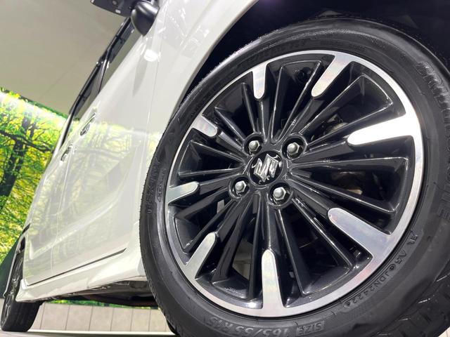 スペーシアカスタム ハイブリッドXSターボ 禁煙車 純正8型ナビ セーフティーサポート 全周囲カメラ クルコン パドルシフト オートハイビーム 車線逸脱警報 シートヒーター LEDヘッド/フォグ ETC スマートキー 革巻きステアリング(13枚目)