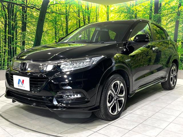ヴェゼル ハイブリッドZ・ホンダセンシング 禁煙車 純正8型ナビ バックカメラ レーダークルーズ LEDヘッドライト シートヒーター コーナーセンサー ハーフレザーシート 革巻きステアリング 純正17インチアルミ パドルシフト オートライト(55枚目)
