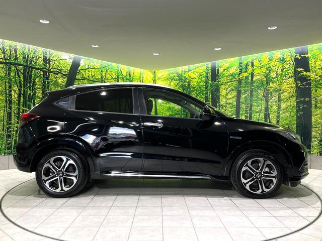 ヴェゼル ハイブリッドZ・ホンダセンシング 禁煙車 純正8型ナビ バックカメラ レーダークルーズ LEDヘッドライト シートヒーター コーナーセンサー ハーフレザーシート 革巻きステアリング 純正17インチアルミ パドルシフト オートライト(58枚目)