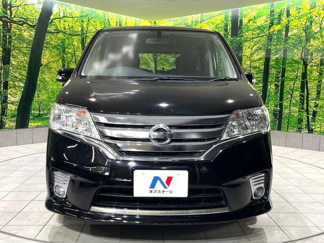 セレナ ハイウェイスター S-ハイブリッド Vセレクション 禁煙車 フリップダウンモニター 両側電動スライドドア 純正ナビ バックカメラ リアオートエアコン ETC クルーズコントロール オートライト Bluetooth再生 ロールサンシェード(14枚目)