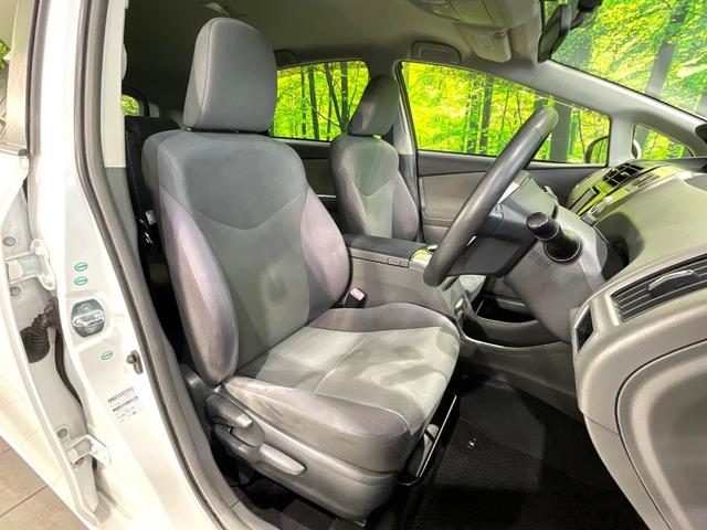 プリウスアルファ Sツーリングセレクション 禁煙車 SDナビ ETC スマートキー オートエアコン オートライト Bluetooth再生 純正17インチアルミホイール 電動格納ミラー ヘッドライトウォッシャー ステアリングスイッチ(8枚目)