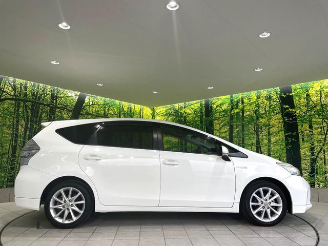 プリウスアルファ Sツーリングセレクション 禁煙車 SDナビ ETC スマートキー オートエアコン オートライト Bluetooth再生 純正17インチアルミホイール 電動格納ミラー ヘッドライトウォッシャー ステアリングスイッチ(44枚目)