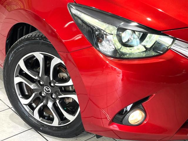 デミオ XDツーリング 禁煙車 ディーゼル 純正ナビ バックカメラ 衝突軽減装置 ブラインドスポットモニター LEDヘッド ETC クルコン 車線逸脱警報 革巻きステアリング 純正16インチアルミ Bluetooth(12枚目)