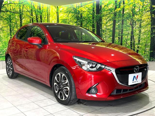 デミオ XDツーリング 禁煙車 ディーゼル 純正ナビ バックカメラ 衝突軽減装置 ブラインドスポットモニター LEDヘッド ETC クルコン 車線逸脱警報 革巻きステアリング 純正16インチアルミ Bluetooth(16枚目)