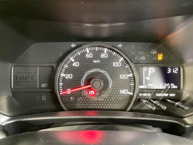 タフト X 禁煙車 ガラスルーフ スマートアシスト コーナーセンサー 車線逸脱警報 オートハイビーム スマートキー LEDヘッド 電動パーキング ステアリングスイッチ 電動格納ミラー アイドリングストップ(24枚目)