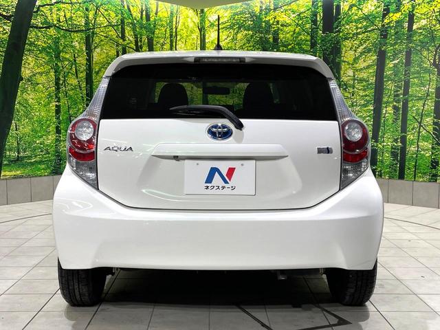 アクア S 禁煙車 純正ナビ バックカメラ スマートキー オートライト オートエアコン Bluetooth再生 電動格納ミラー ステアリングスイッチ ウインカーミラー 盗難防止装置(15枚目)