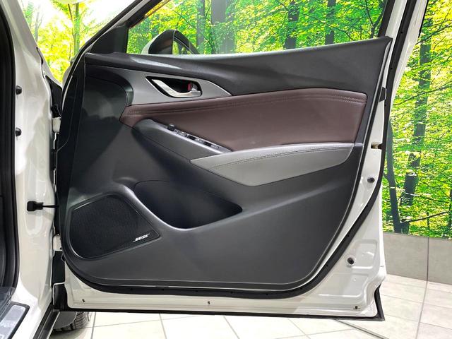 ＣＸ－３ ＸＤ　ノーブル　ブラウン　禁煙車　ディーゼル　マツダコネクトナビ　バックカメラ　茶革シート　ＢＯＳＥ　衝突軽減装置　レーダークルーズ　ＫＥＮＳＴＹＬＥエアロ　シートヒーター　パワーシート　コーナーセンサー　スマートキー（50枚目）