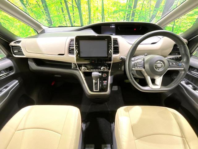 セレナ ハイウェイスター プロパイロットエディション 禁煙車 フリップダウンモニター 純正9インチナビ バックカメラ プロパイロット 両側パワースライドドア ETC ドライブレコーダー スマートキー LEDヘッドライト 純正16インチアルミホイール(2枚目)