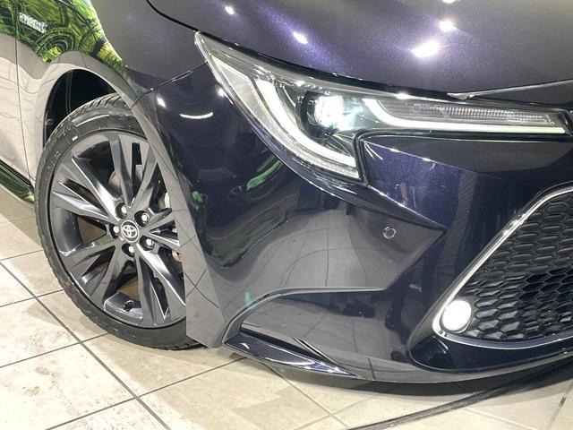 カローラツーリング ハイブリッド ダブルバイビー 禁煙車 純正9インチナビ バックカメラ レーダークルーズコントロール セーフティセンス ETC ハーフレザーシート LEDヘッドライト ドライブレコーダー スマートキー Bluetooth再生(12枚目)
