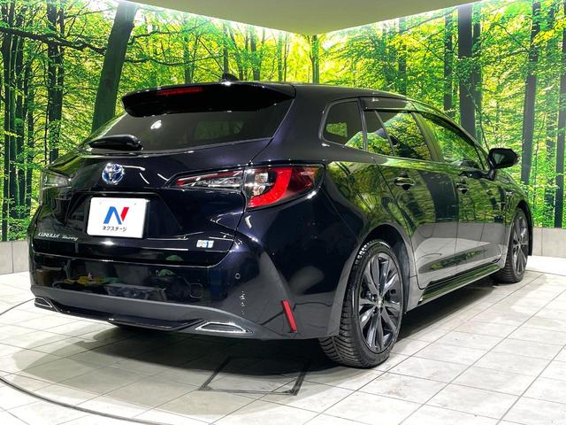 カローラツーリング ハイブリッド ダブルバイビー 禁煙車 純正9インチナビ バックカメラ レーダークルーズコントロール セーフティセンス ETC ハーフレザーシート LEDヘッドライト ドライブレコーダー スマートキー Bluetooth再生(17枚目)