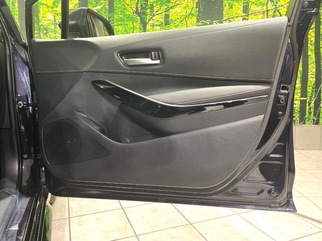 カローラツーリング ハイブリッド ダブルバイビー 禁煙車 純正9インチナビ バックカメラ レーダークルーズコントロール セーフティセンス ETC ハーフレザーシート LEDヘッドライト ドライブレコーダー スマートキー Bluetooth再生(32枚目)