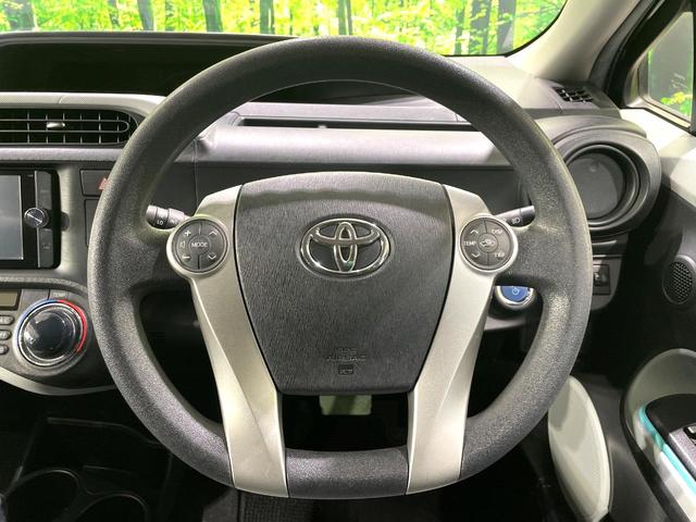 アクア S 禁煙車 純正ナビ バックカメラ ETC スマートキー オートエアコン オートライト HIDヘッドライト ヘッドライトレベライザー 電動格納ミラー ステアリングスイッチ Bluetooth再生(11枚目)