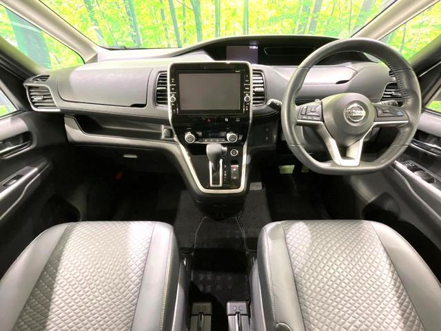 セレナ ハイウェイスター Vセレクション 禁煙車 純正9型ナビ フリップダウン 寒冷地仕様 両側電動ドア セーフティパックB LEDヘッド スマートルームミラー 純正16インチアルミ フルセグTV Bluetooth(2枚目)