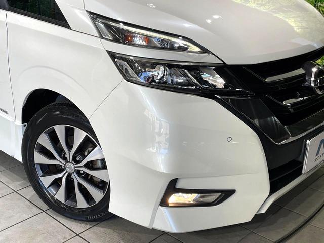セレナ ハイウェイスター Vセレクション 禁煙車 純正9型ナビ フリップダウン 寒冷地仕様 両側電動ドア セーフティパックB LEDヘッド スマートルームミラー 純正16インチアルミ フルセグTV Bluetooth(13枚目)