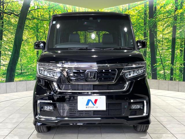 N-BOXカスタム Lターボ 禁煙車 後期 純正8インチナビ バックカメラ 両側電動スライドドア レーダークルーズ ホンダセンシング シートヒーター Bluetooth ETC ドラレコ シートバックテーブル(14枚目)