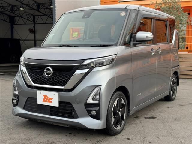 ルークス ハイウェイスター X プロパイロットエディション プロパイロット アラウンドビューモニター 両電スラ LEDヘッド オートブレーキホールド スマートキー コーナーセンサー ステリモ Aライト Aストップ 電格ミラー マットバイザ 純正14インチAW(10枚目)