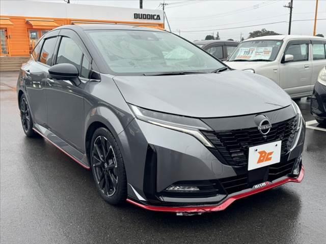 オーラ ニスモ ネクトナビシステム 2トーン 9インチディスプレイ プロパイロット アラビュー インテリジェントRミラー フルセグ BT LEDヘッド Aライト シートヒーター ステアヒーター 純正17AW(8枚目)