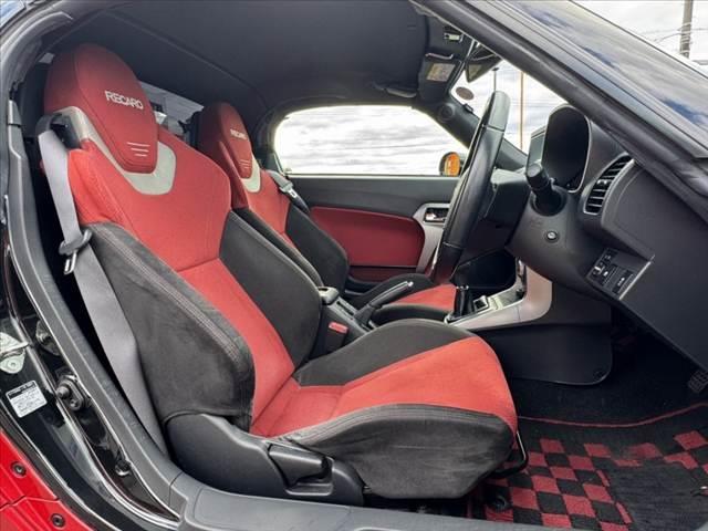 コペン セロ S 禁煙 5MT レカロシート シートヒーター 社外ナビ BT ETC フルセグTV LEDヘッド オートエアコン Pウィンドウ プッシュスタート ステリモ 横滑り防止 12Vソケット 純正16インチAW(16枚目)