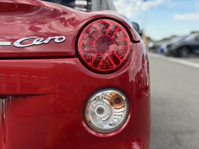 コペン セロ S 禁煙 5MT レカロシート シートヒーター 社外ナビ BT ETC フルセグTV LEDヘッド オートエアコン Pウィンドウ プッシュスタート ステリモ 横滑り防止 12Vソケット 純正16インチAW(36枚目)