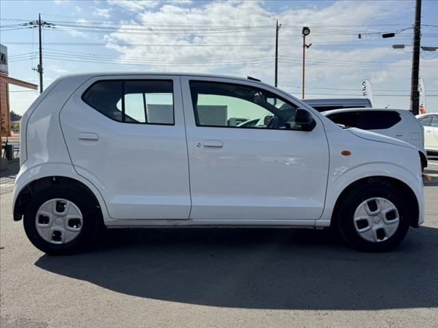 アルト Ｌ　禁煙　スマートアシスト　純正８型ナビ　純正１０型フリップ　ＢＴ　Ｂカメラ　フルセグＴＶ　Ａライト　ＬＥＤヘッド　横滑り防止　Ｐスタート　後席サンシェード　電格ミラー　電スラ　純正１４インチＡＷ（12枚目）