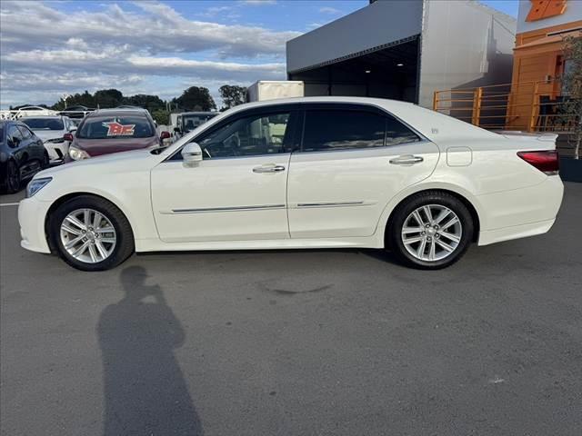 クラウン アスリートS 禁煙 純正8型ナビ スーパーライブサウンド クルコン BT Bカメ フルセグTV ETC パワーシート HIDヘッド Aライト プッシュスタート ステリモ 電格ミラー 横滑り防止 純正17インチAW(11枚目)