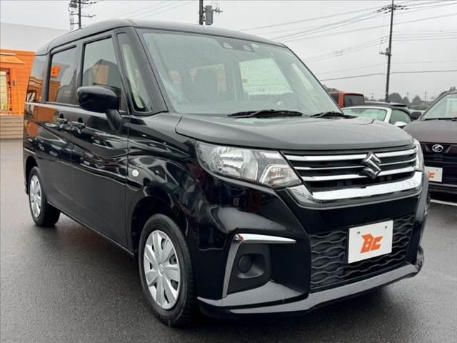 ソリオ G デュアルカメラブレーキサポート Pスタート 車線逸脱 衝突軽減ブレーキ 横滑り防止 コーナーセンサー オートライト アームレスト レベライザー チルトステア 電格ミラー バニティミラー ISOFIX(8枚目)