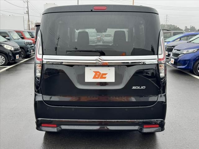 ソリオ G デュアルカメラブレーキサポート Pスタート 車線逸脱 衝突軽減ブレーキ 横滑り防止 コーナーセンサー オートライト アームレスト レベライザー チルトステア 電格ミラー バニティミラー ISOFIX(14枚目)