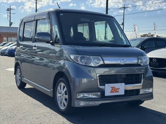 タント カスタムXリミテッド 禁煙 電動スライドドア ドライブレコーダー CD再生可 電動格納ミラー ミラーウインカー ドアバイザー HIDヘッドライト イモビライザー セキュリティアラーム バニティミラー 純正14インチAW(8枚目)