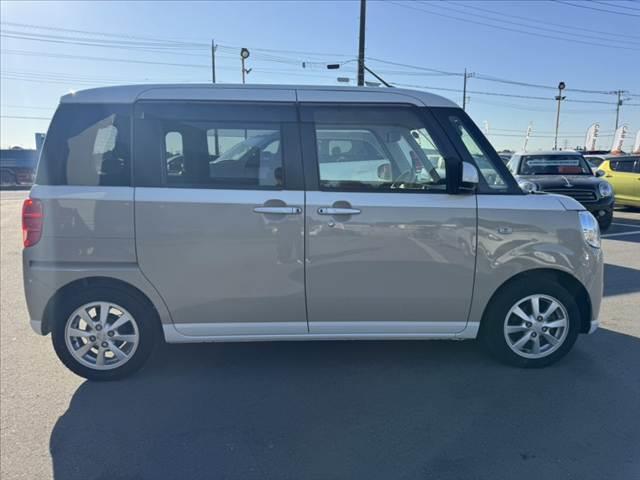 ムーヴキャンバス Ｘ　ＳＡＩＩＩ　後期　禁煙　車検整備付　スマアシ３　社外１０型ＤＡ　ＢＴ　Ｂカメ　ＥＴＣ　両電スラ　Ａライト　Ａハイビーム　光軸レベライザー　横滑り防止　電格ミラー　１２Ｖソケット　マットバイザー　スマートキー（12枚目）