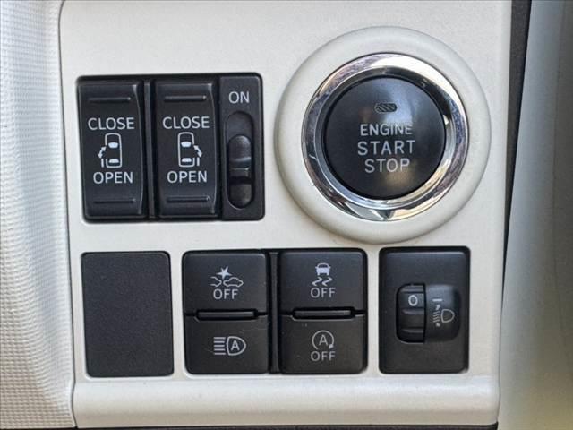 ムーヴキャンバス Ｘ　ＳＡＩＩＩ　後期　禁煙　車検整備付　スマアシ３　社外１０型ＤＡ　ＢＴ　Ｂカメ　ＥＴＣ　両電スラ　Ａライト　Ａハイビーム　光軸レベライザー　横滑り防止　電格ミラー　１２Ｖソケット　マットバイザー　スマートキー（23枚目）