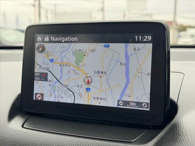 デミオ １３Ｓ　禁煙　後期　純ナビ　ＢＴ　ＥＴＣ　ステリモ　Ａストップ　車線逸脱警告　衝突軽減　ＢＳＭ　コーナーセンサー　光軸レベライザー　Ａライト　電格ミラー　１２Ｖソケット　Ｐスタート　純正１５インチＡＷ（32枚目）